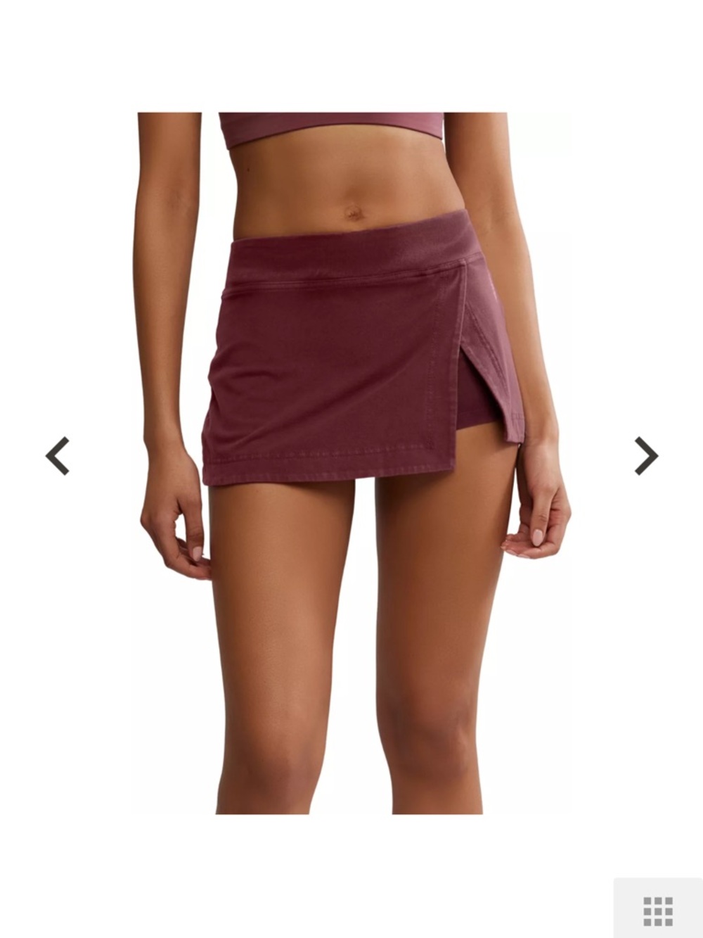 Free People Hot Shot Mini Skort